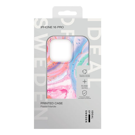 iPhone 16 Pro iDeal Of Sweden Fashion Skal - Pastel Marble