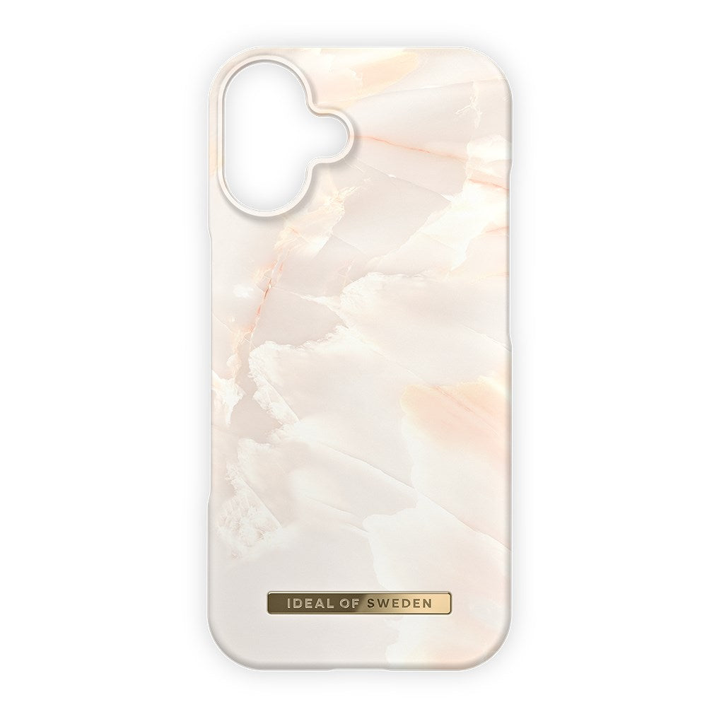 iPhone 16 iDeal Of Sweden Fashion Skal - MagSafe-Kompatibelt - Rose Pearl Marble