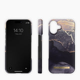 iPhone 16 iDeal Of Sweden Fashion Skal - MagSafe-Kompatibelt - Golden Twilight Marble