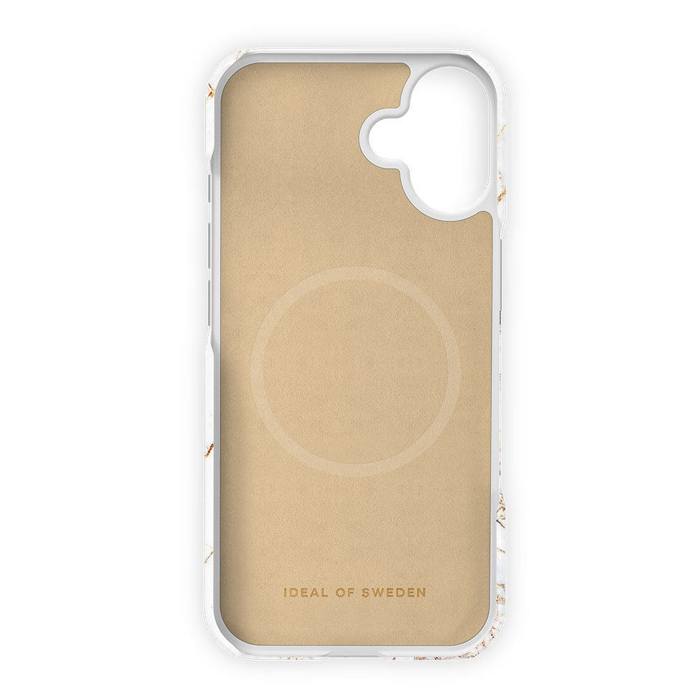 iPhone 16 iDeal Of Sweden Fashion Skal - MagSafe-Kompatibelt - Carrara Gold