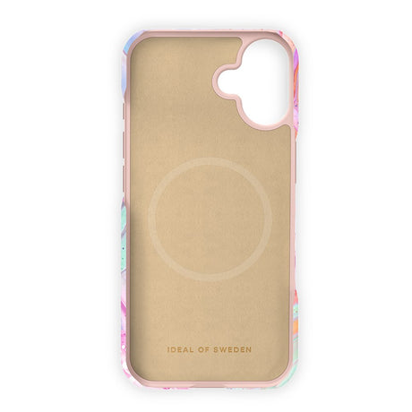 iPhone 16 iDeal Of Sweden Fashion Skal - MagSafe-Kompatibelt - Pastel Marble