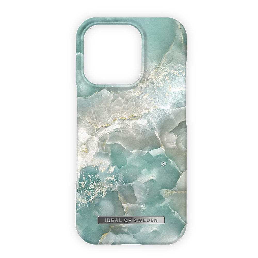 iPhone 16 Pro iDeal Of Sweden Fashion Skal - MagSafe-Kompatibelt - Azura Marble