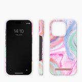 iPhone 16 Pro iDeal Of Sweden Fashion Skal - MagSafe-Kompatibelt - Pastel Marble