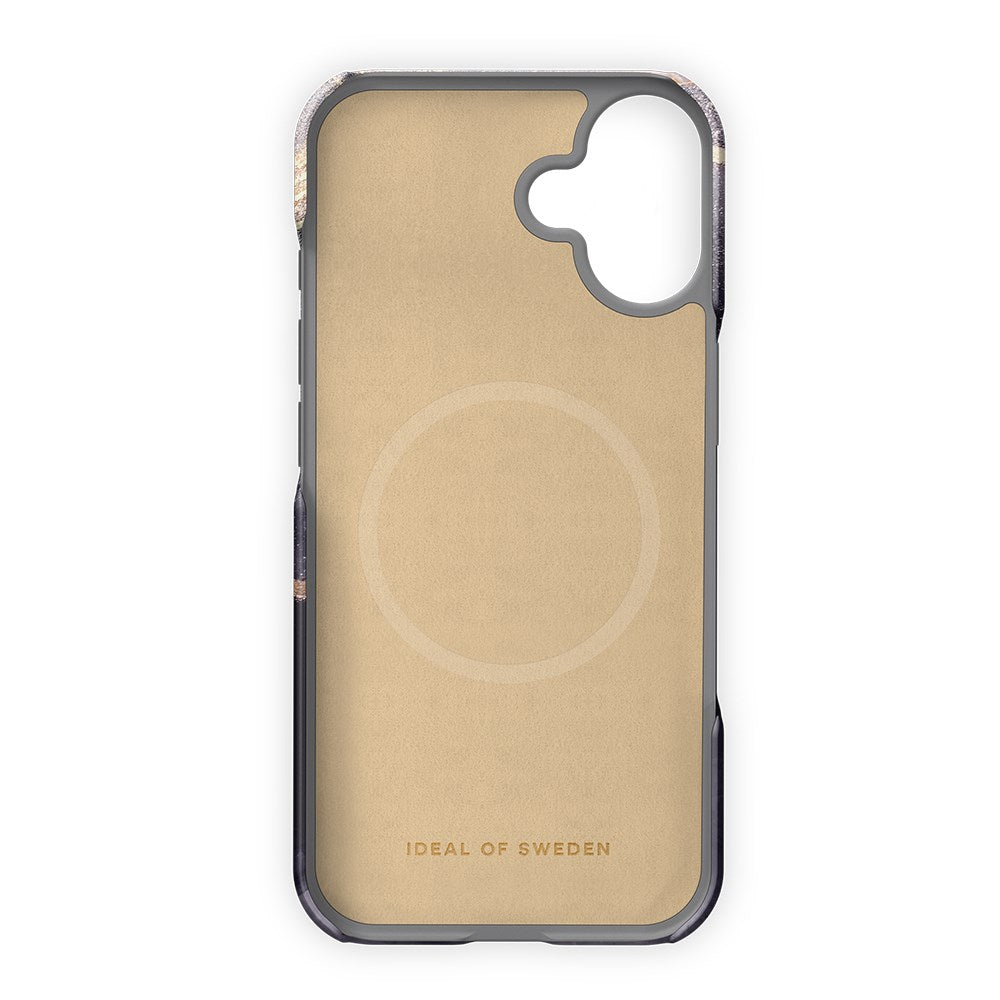 iPhone 16 Plus iDeal Of Sweden Fashion Skal - MagSafe-Kompatibelt - Golden Twilight Marble