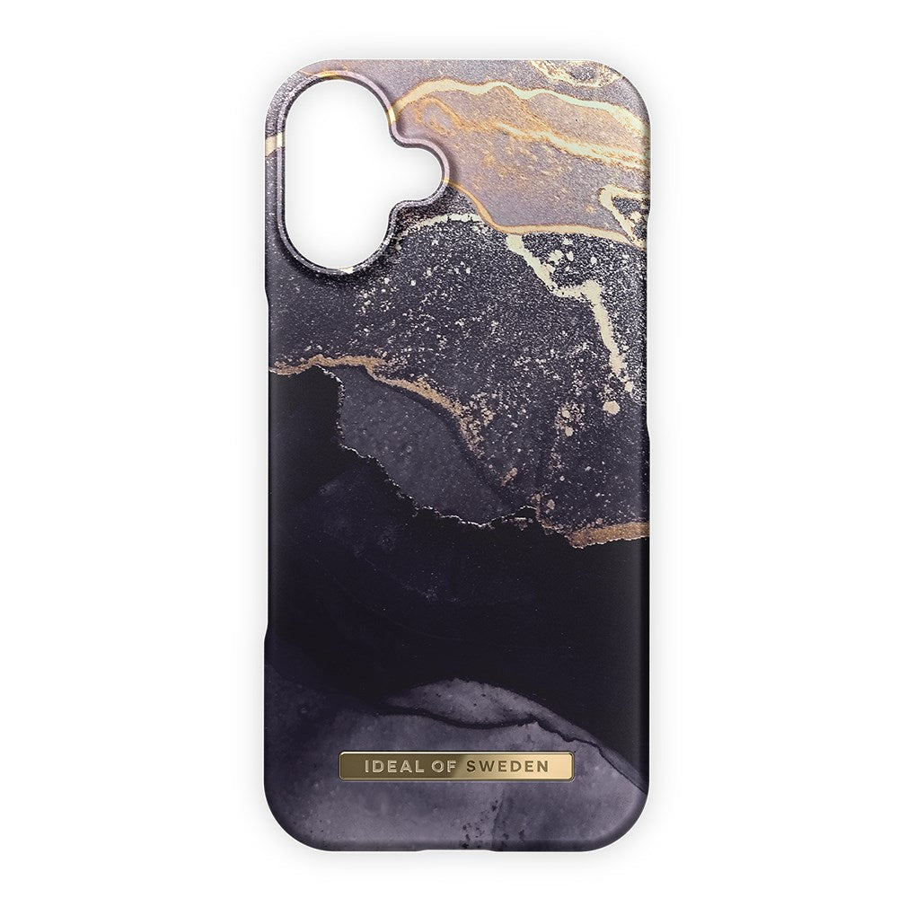 iPhone 16 Plus iDeal Of Sweden Fashion Skal - MagSafe-Kompatibelt - Golden Twilight Marble