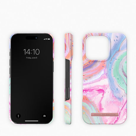 iPhone 16 Pro Max iDeal Of Sweden Fashion Skal - MagSafe-Kompatibelt - Pastel Marble