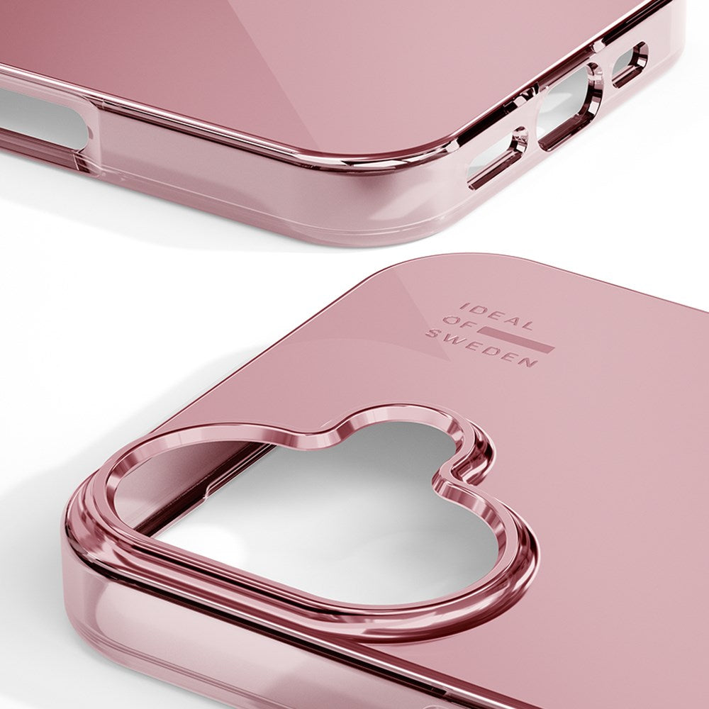 iPhone 16 iDeal Of Sweden Mirror Skal - Mirror Rose Pink