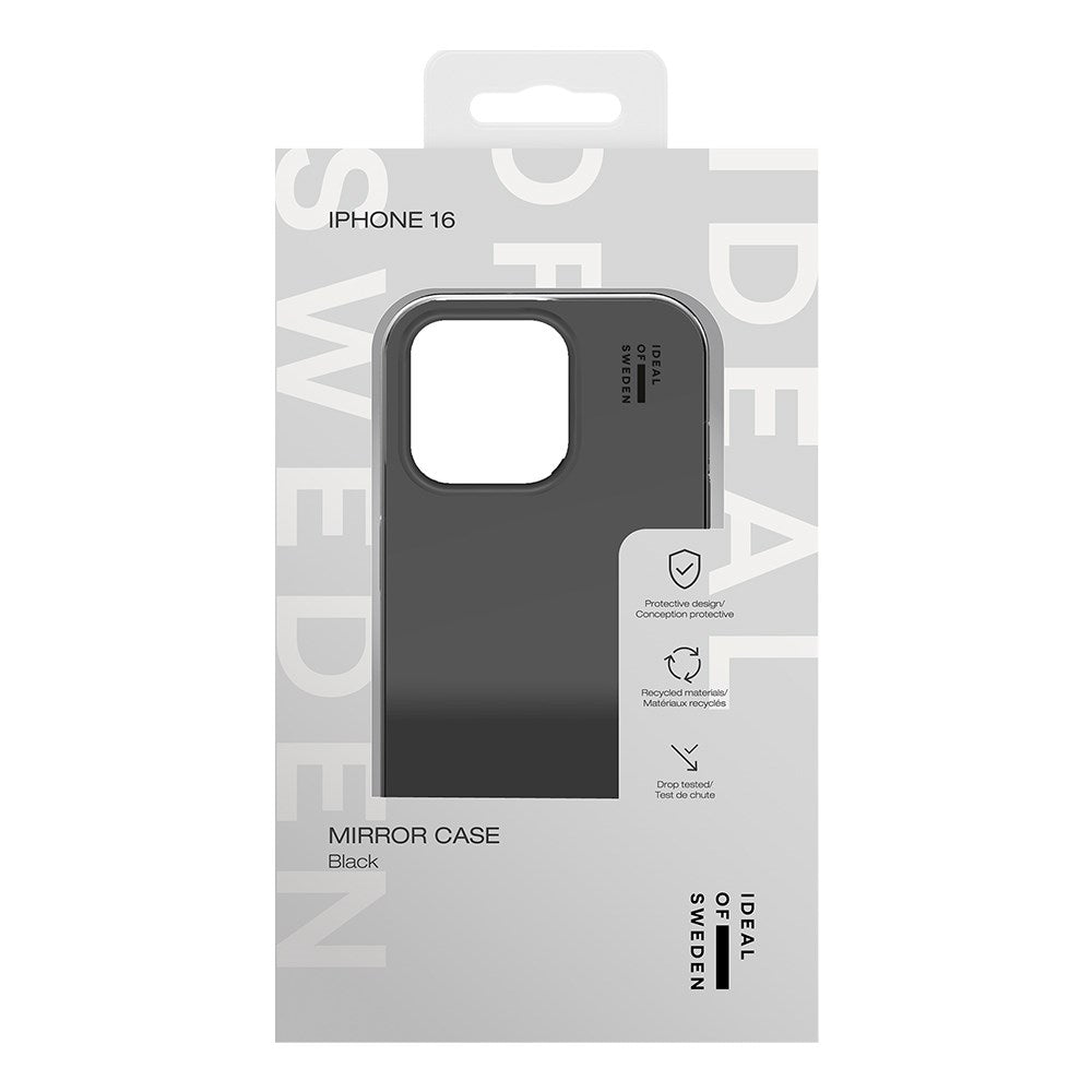 iPhone 16 iDeal Of Sweden Mirror Skal - Mirror Black