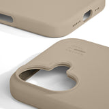 iPhone 16 iDeal Of Sweden Silicone Skal - MagSafe-Kompatibelt - Beige