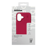 iPhone 16 iDeal Of Sweden Silicone Skal - MagSafe-Kompatibelt - Cranberry