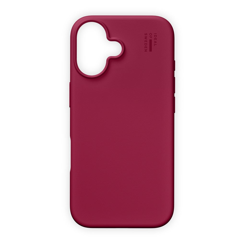 iPhone 16 iDeal Of Sweden Silicone Skal - MagSafe-Kompatibelt - Cranberry