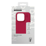 iPhone 16 Pro iDeal Of Sweden Silicone Skal - MagSafe-Kompatibelt - Cranberry