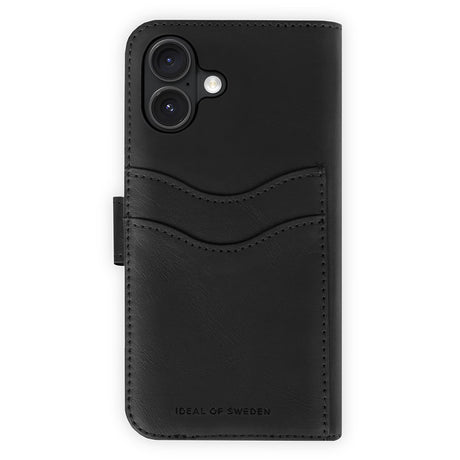 iPhone 16 Plus iDeal Of Sweden Magnet Wallet+ Plånboksfodral - Black