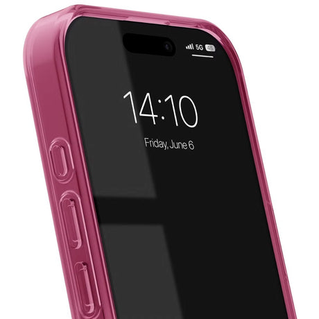 iPhone 16 Pro iDeal Of Sweden Clear Skal - MagSafe Kompatibel - Cherry Crush