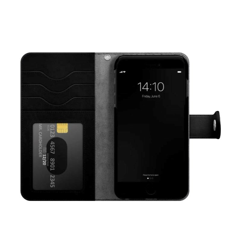 iPhone SE (2022/2020) / 8 / 7 / 6 / 6s iDeal of Sweden Wallet+ Plånboksfodral - Svart