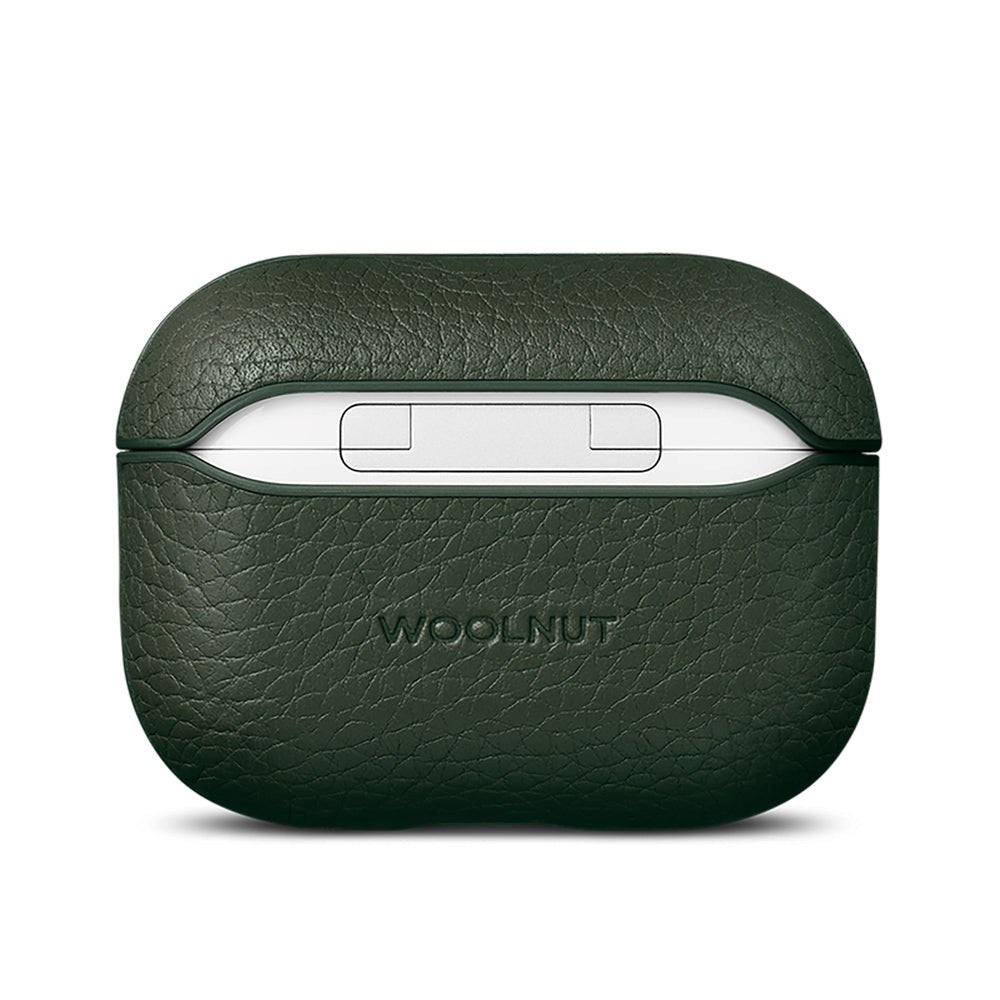 Woolnut AirPods Pro (2. gen.) Äkta Läderfodral - Grön