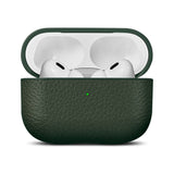 Woolnut AirPods Pro (2. gen.) Äkta Läderfodral - Grön