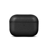 WOOLNUT Apple AirPods Pro (3. gen.) Äkta Läder Skal - Svart