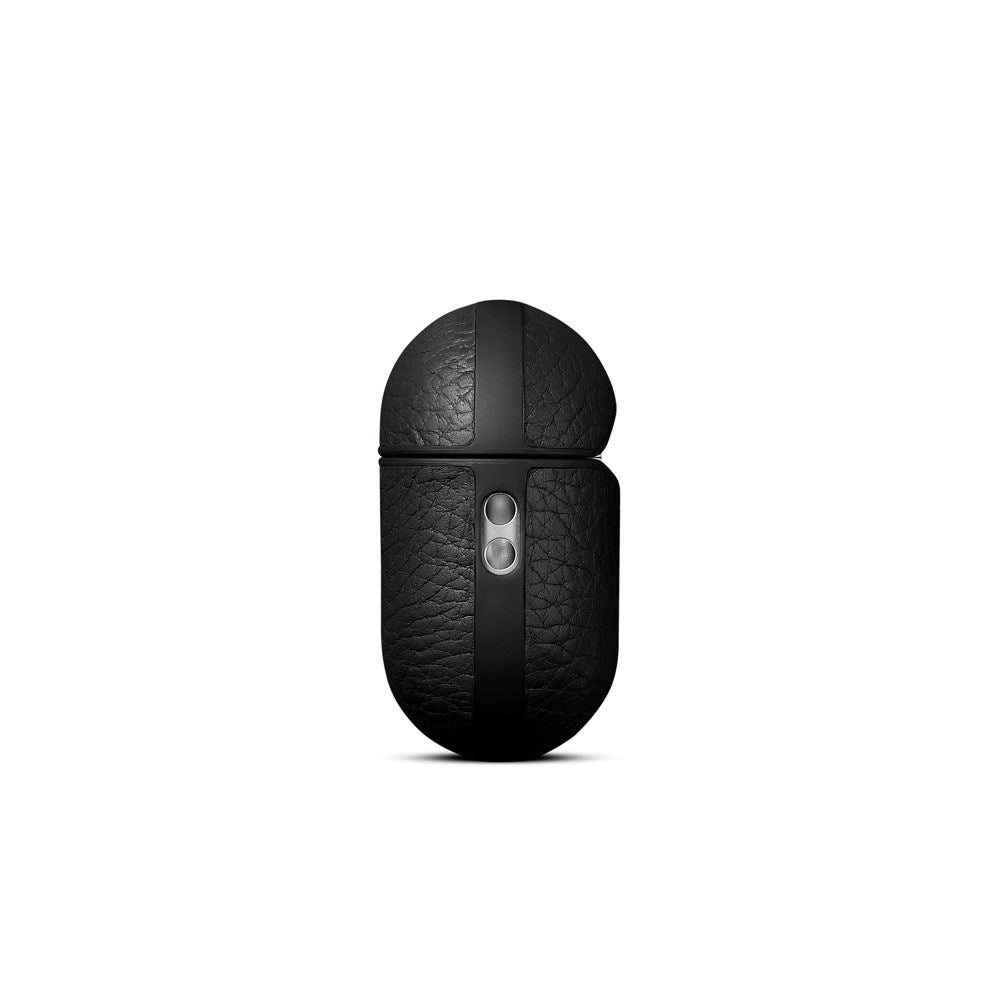 WOOLNUT Apple AirPods Pro (3. gen.) Äkta Läder Skal - Svart