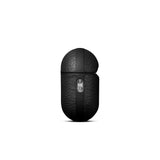 WOOLNUT Apple AirPods Pro (3. gen.) Äkta Läder Skal - Svart