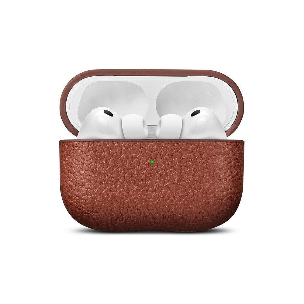 WOOLNUT Apple AirPods Pro (3. gen.) Äkta Läder Skal - Brun