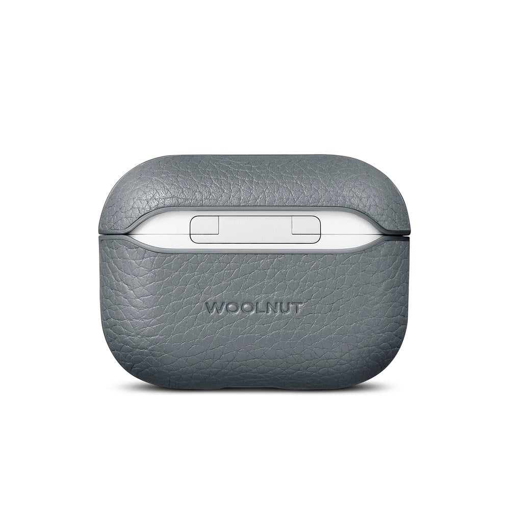 WOOLNUT Apple AirPods Pro (3. gen.) Äkta Läder Skal - Grå