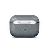 WOOLNUT Apple AirPods Pro (3. gen.) Äkta Läder Skal - Grå