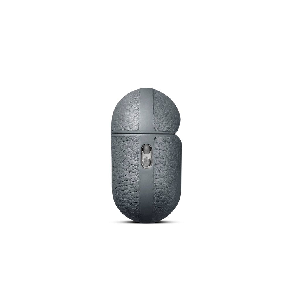 WOOLNUT Apple AirPods Pro (3. gen.) Äkta Läder Skal - Grå