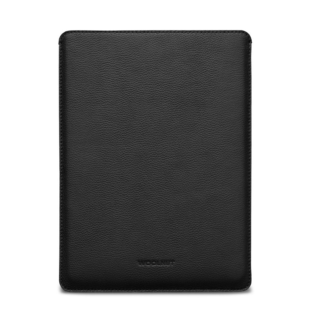 MacBook Neo 13 A18 Pro (2026) Woolnut Leather Sleeve - Svart