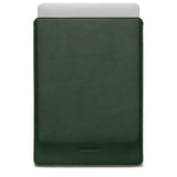 MacBook Neo 13 A18 Pro (2026) Woolnut Leather Sleeve - Grön