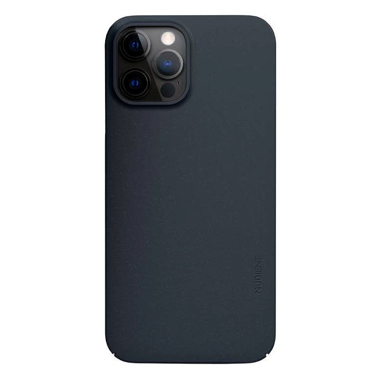 iPhone 12 / 12 Pro Nudient Thin Case V3 Skal - Midwinter Blue