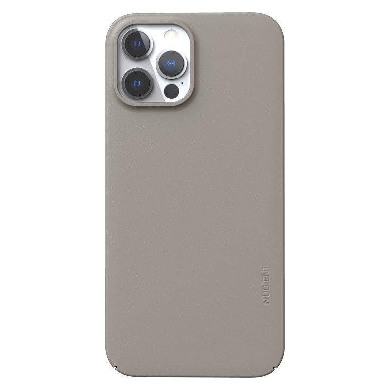 iPhone 12 / 12 Pro Nudient Thin Case V3 Skal - Clay Beige