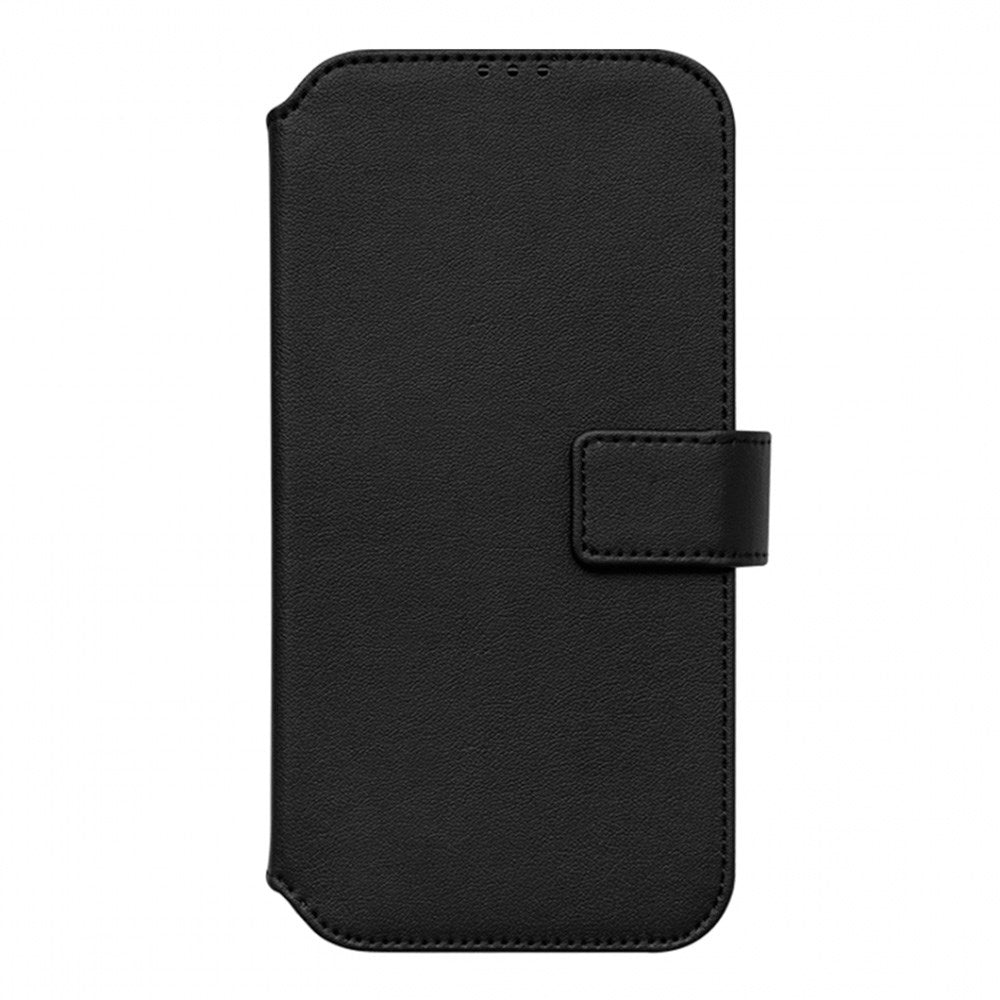 iPhone 14 Plus Key Unstad Magnet Wallet Läder Fodral - Svart