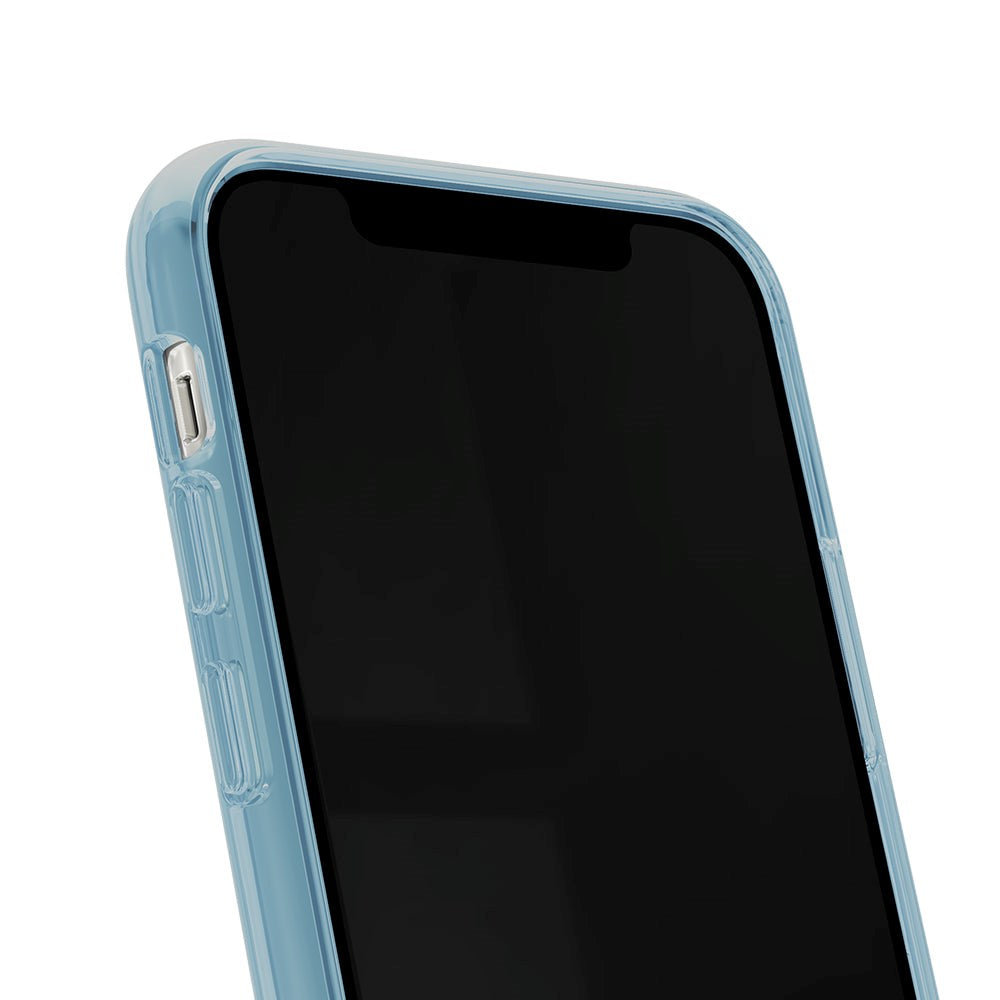 iPhone 12 / 12 Pro Ideal Of Sweden Clear Skal - Light Blue