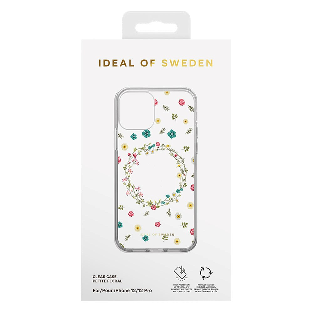 iPhone 12 / 12 Pro iDeal Of Sweden Clear Skal - Petite Floral