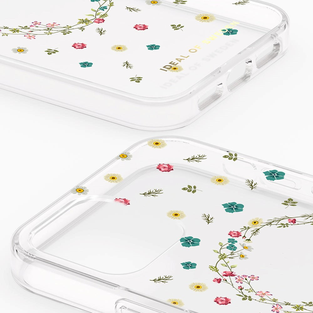 iPhone 12 / 12 Pro iDeal Of Sweden Clear Skal - Petite Floral