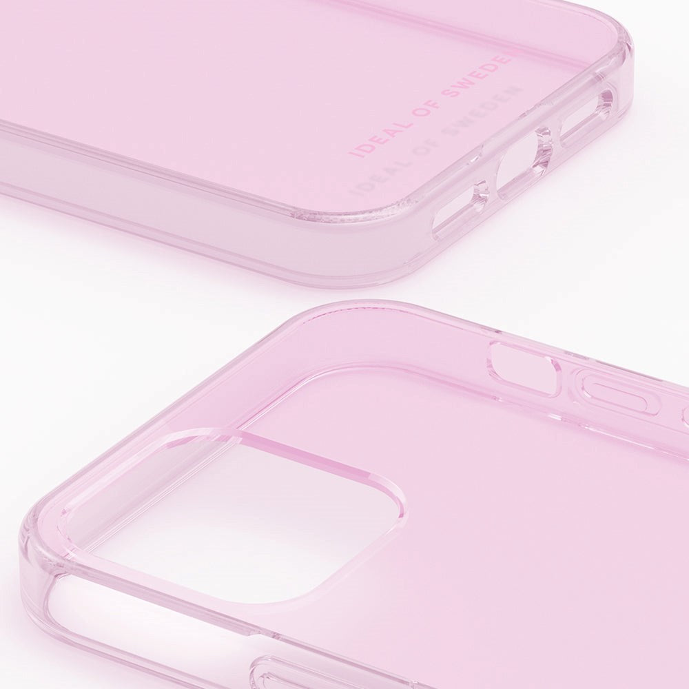 iPhone 12 / 12 Pro Ideal Of Sweden Clear Skal - Light Pink