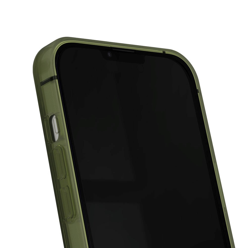 iPhone 14 / 13 Ideal Of Sweden Clear Skal - Khaki