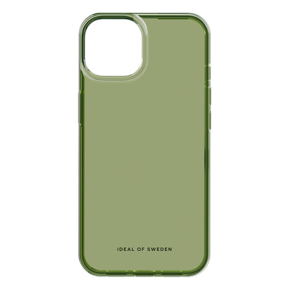 iPhone 14 / 13 Ideal Of Sweden Clear Skal - Khaki