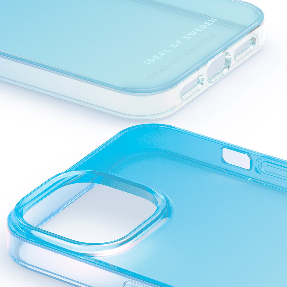 iPhone 14 / 13 Ideal Of Sweden Clear Skal - Light Blue