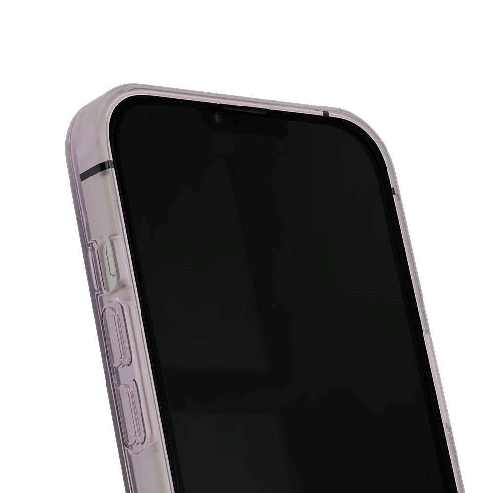 iPhone 14 / 13 Ideal Of Sweden Clear Skal - Light Pink