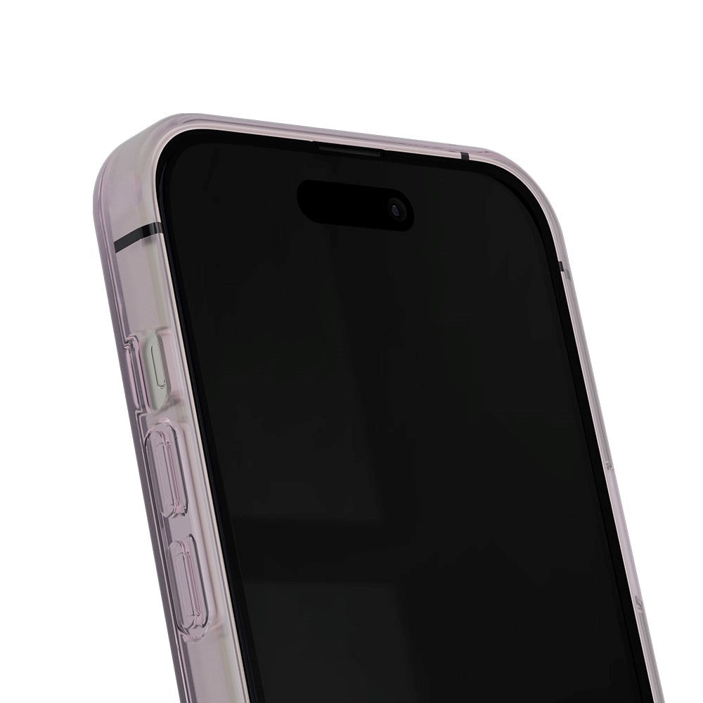 iPhone 14 Pro Ideal Of Sweden Clear Skal - Light Pink