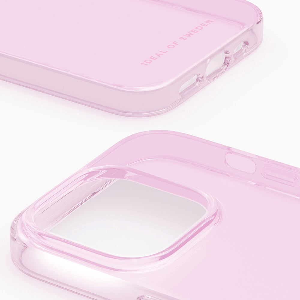 iPhone 14 Pro Ideal Of Sweden Clear Skal - Light Pink