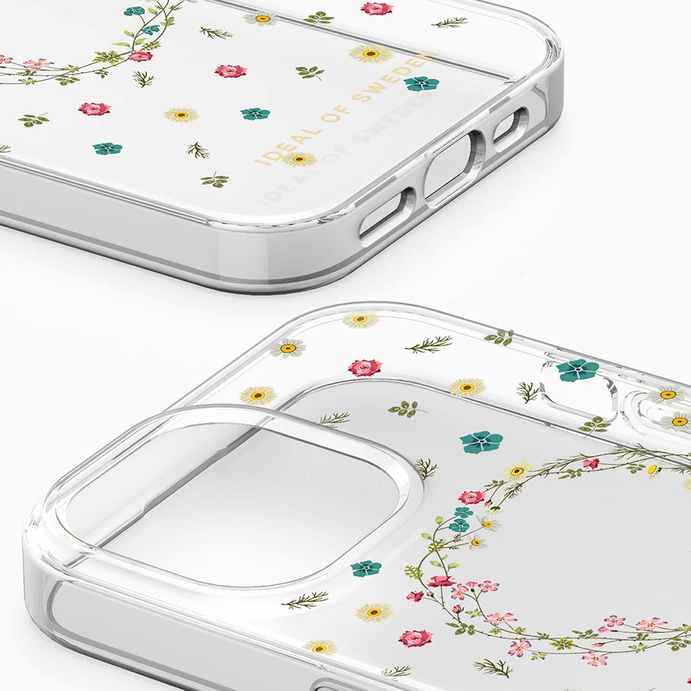 iPhone 15 iDeal Of Sweden Clear Skal - Petite Floral