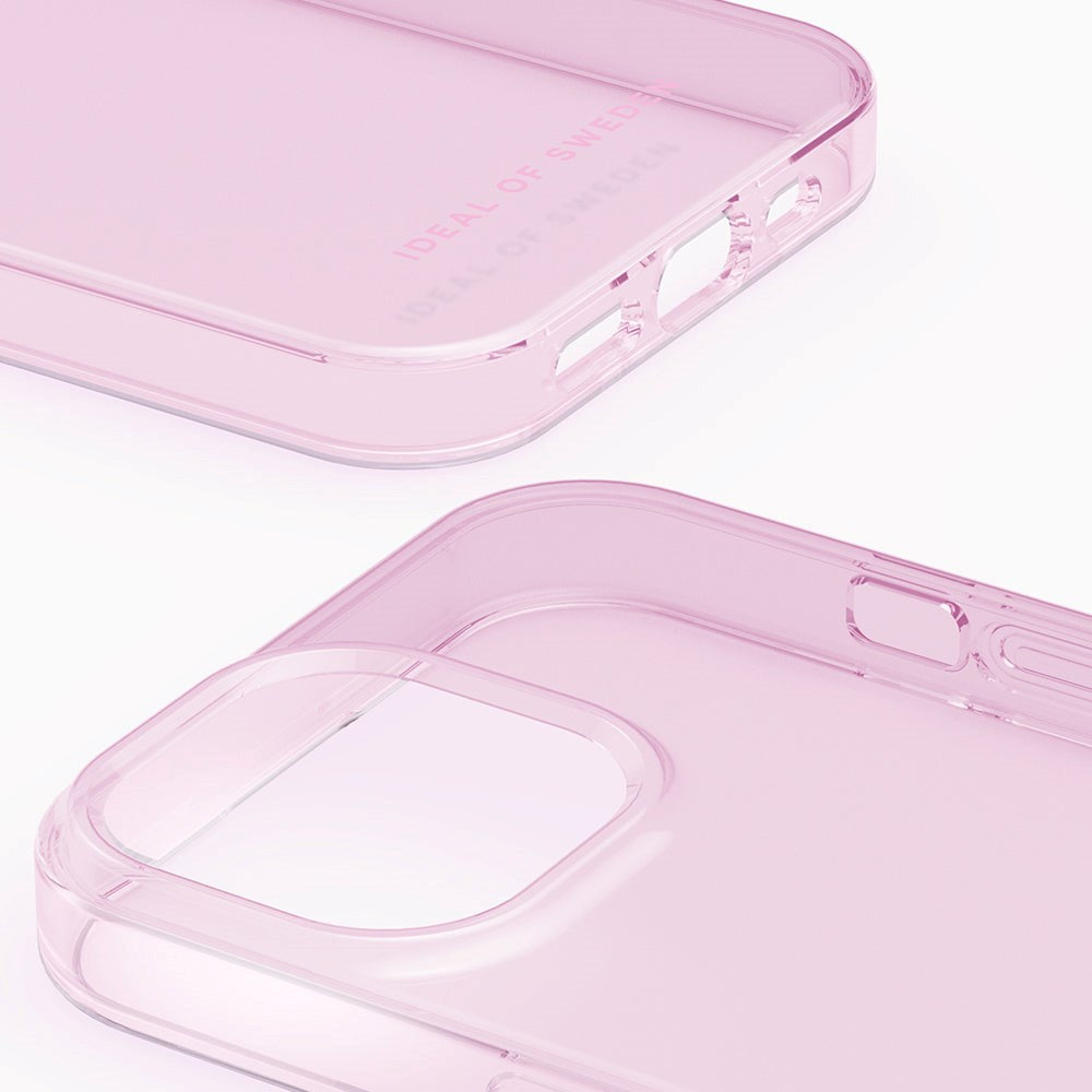 iPhone 15 iDeal Of Sweden Clear Skal - Light Pink