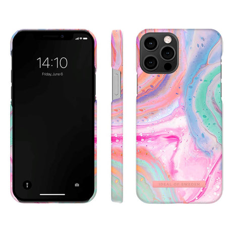 iDeal Of Sweden iPhone 12 / 12 Pro Fashion Skal - Pastel Marble