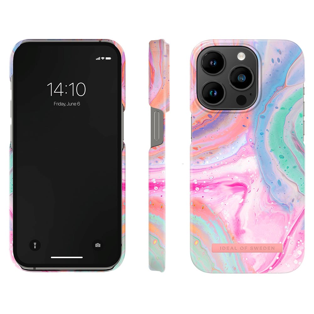 iDeal Of Sweden iPhone 14 Pro Fashion Skal - Pastel Marble