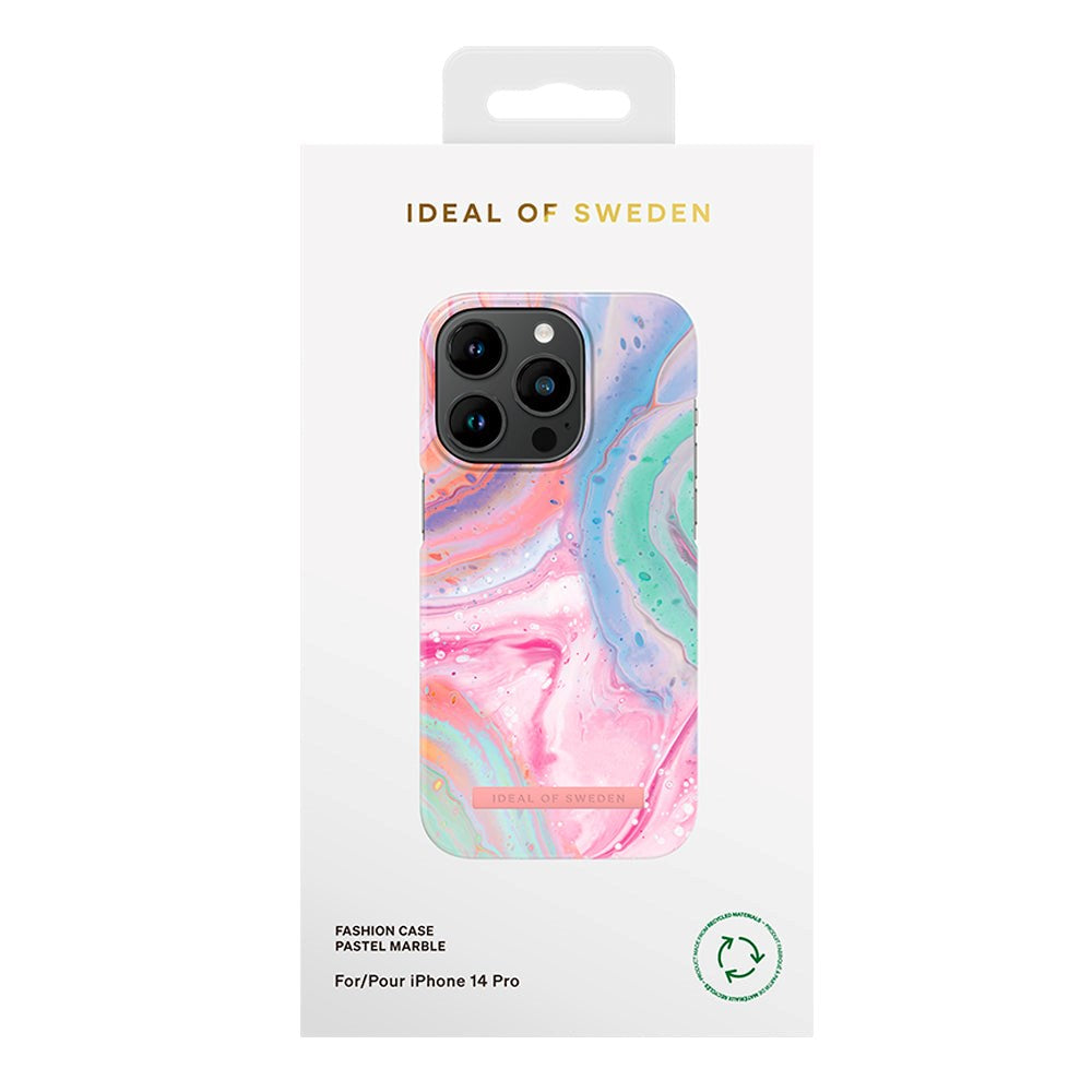 iDeal Of Sweden iPhone 14 Pro Fashion Skal - Pastel Marble