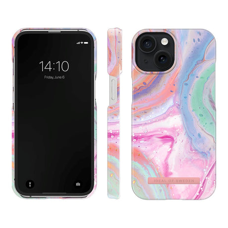 iPhone 15 iDeal Of Sweden Fashion Skal - Pastel Marble