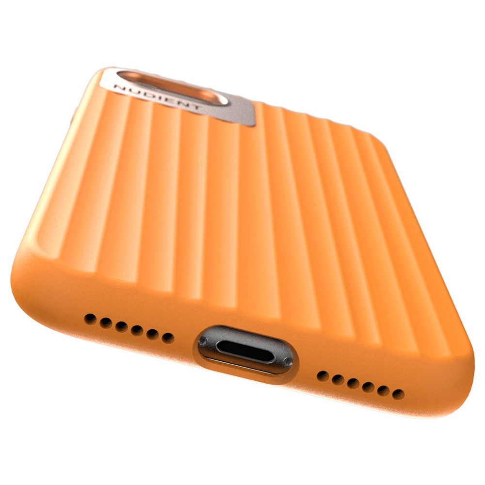 Nudient Bold iPhone SE (2022 / 2020) / 8 / 7 Skal - Tangerine Orange